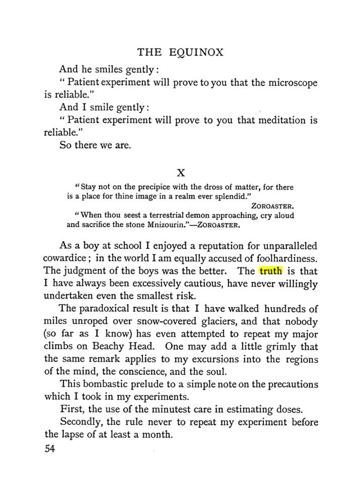 Original scan of The Equinox (Volume I, Number I), PDF page 64
