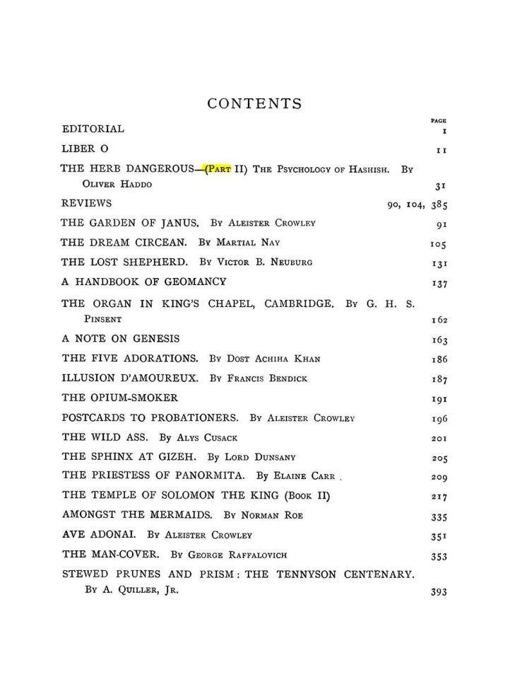 Original scan of The Equinox (Volume I, Number I), PDF page 7