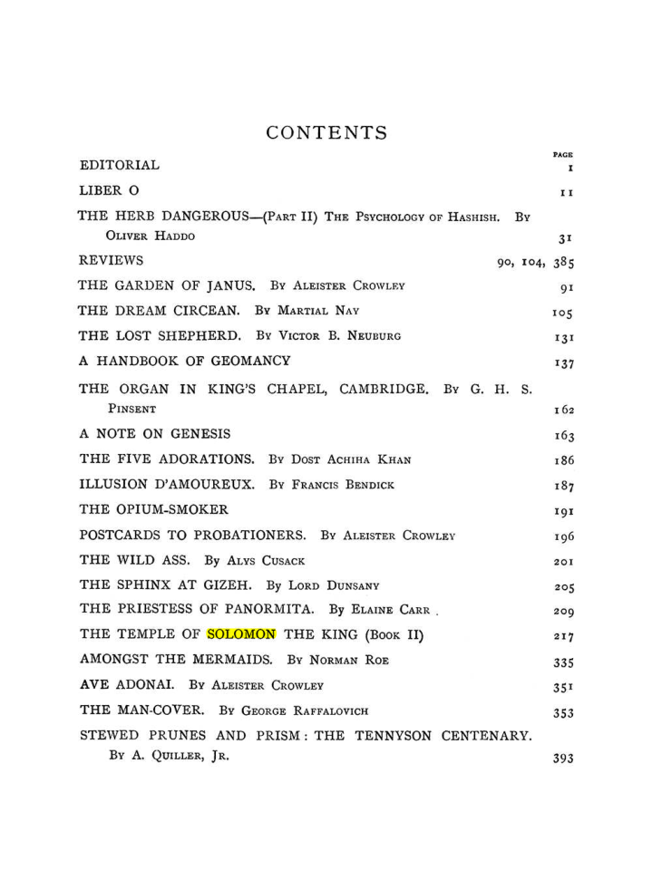 Original scan of The Equinox (Volume I, Number I), PDF page 7