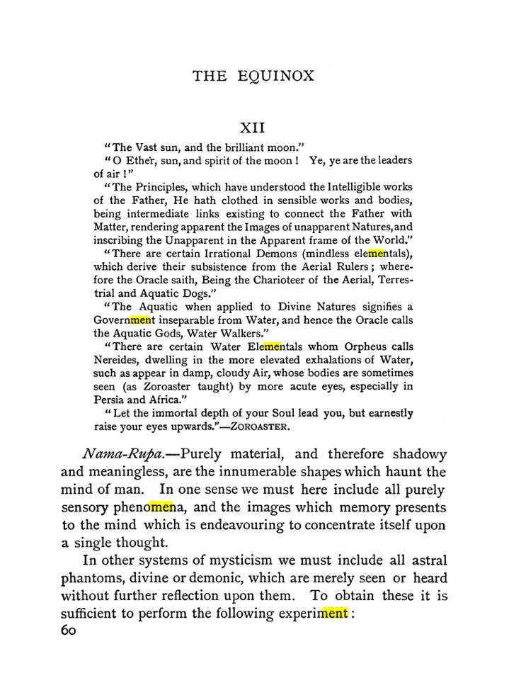 Original scan of The Equinox (Volume I, Number I), PDF page 70