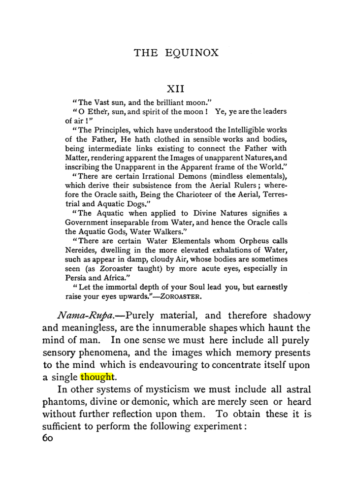 Original scan of The Equinox (Volume I, Number I), PDF page 70
