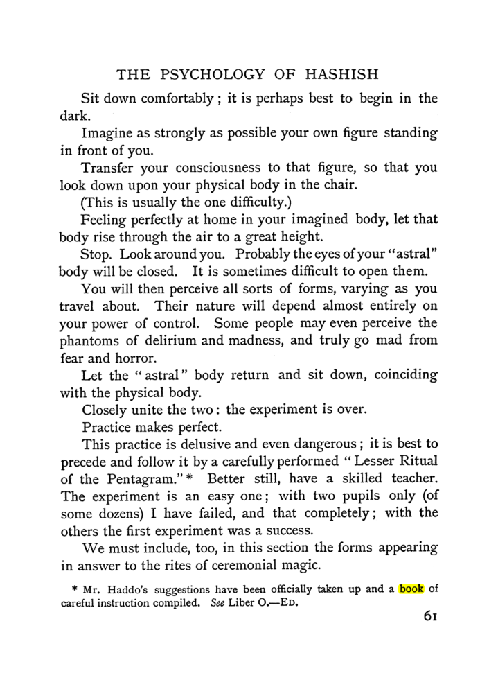 Original scan of The Equinox (Volume I, Number I), PDF page 71