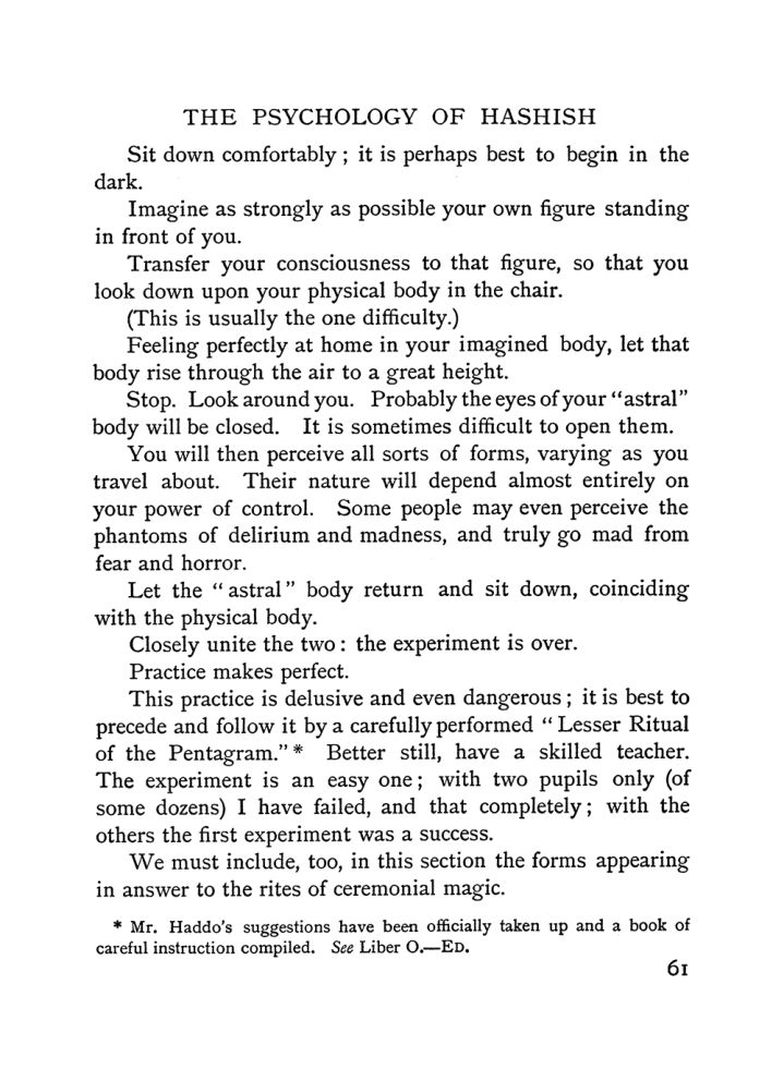 Original scan of The Equinox (Volume I, Number I), PDF page 71