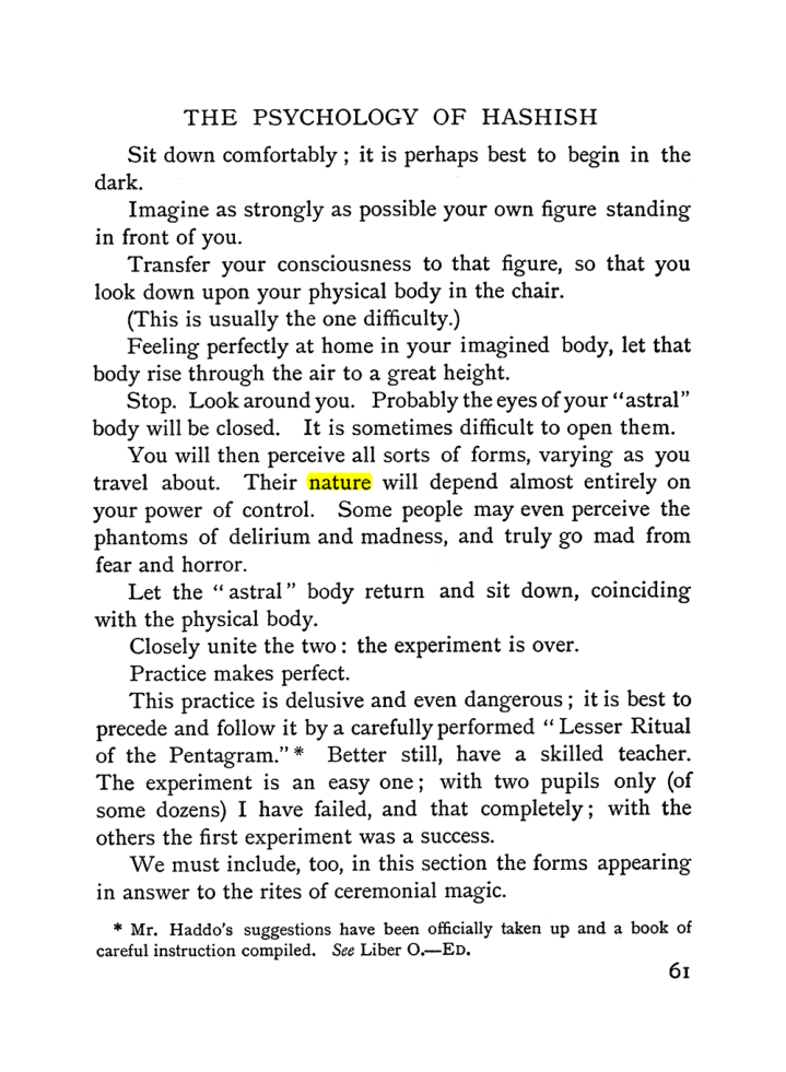 Original scan of The Equinox (Volume I, Number I), PDF page 71