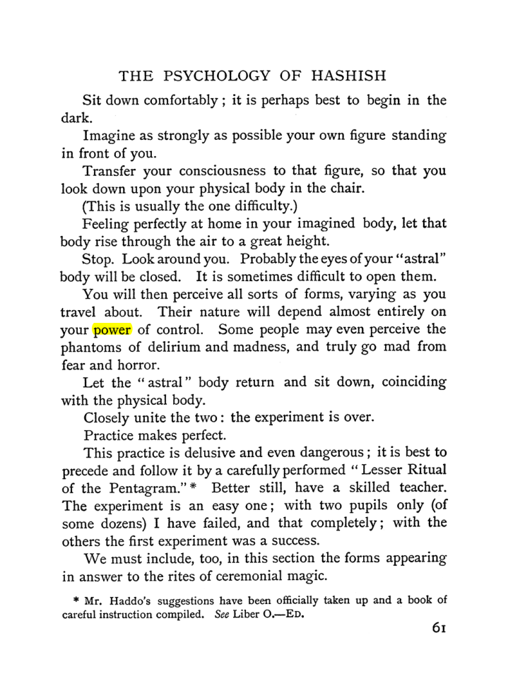 Original scan of The Equinox (Volume I, Number I), PDF page 71