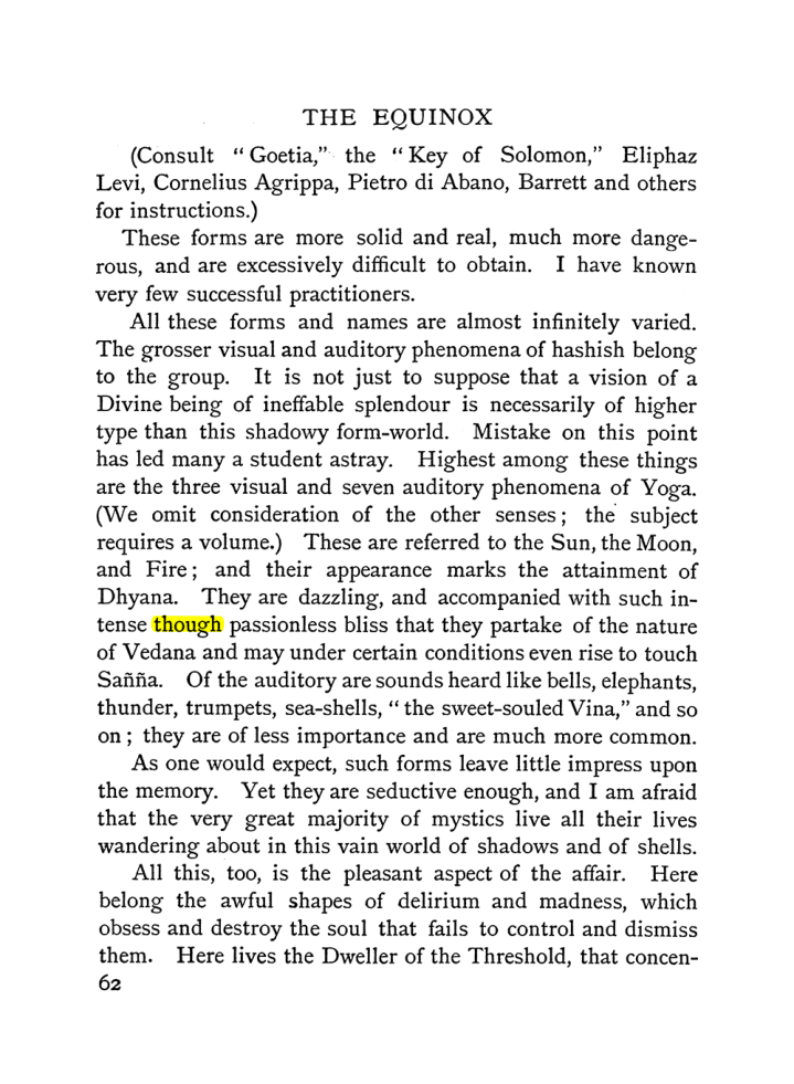 Original scan of The Equinox (Volume I, Number I), PDF page 72