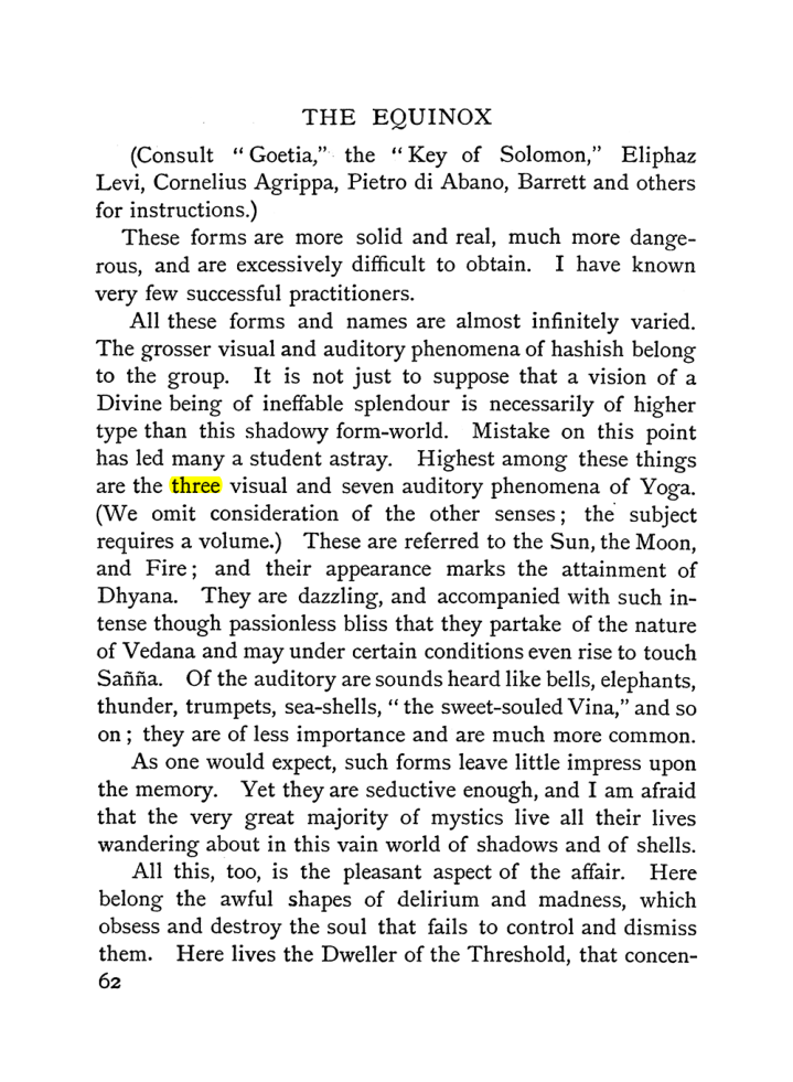 Original scan of The Equinox (Volume I, Number I), PDF page 72