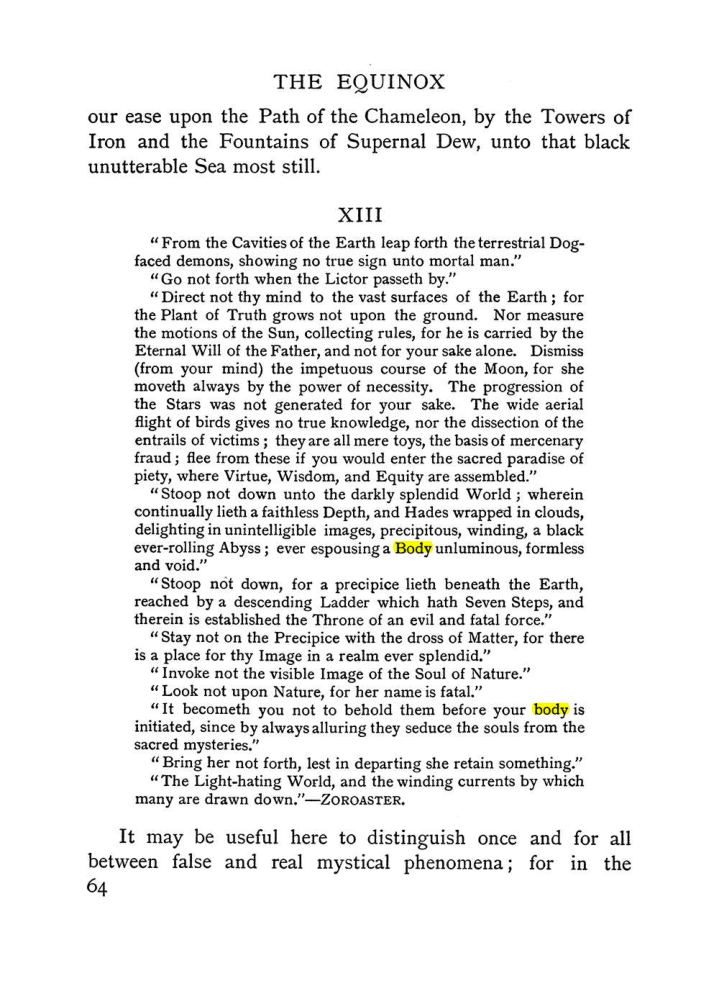 Original scan of The Equinox (Volume I, Number I), PDF page 74