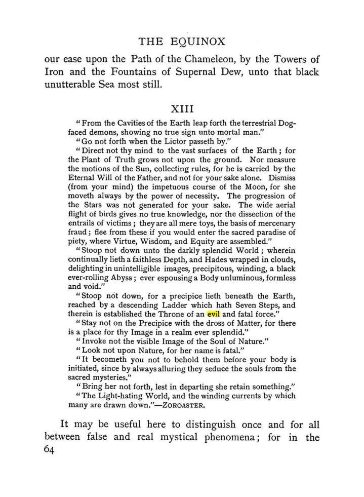 Original scan of The Equinox (Volume I, Number I), PDF page 74