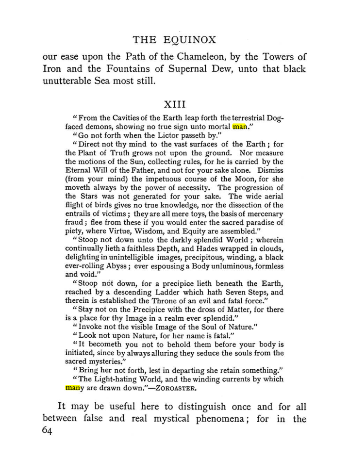 Original scan of The Equinox (Volume I, Number I), PDF page 74