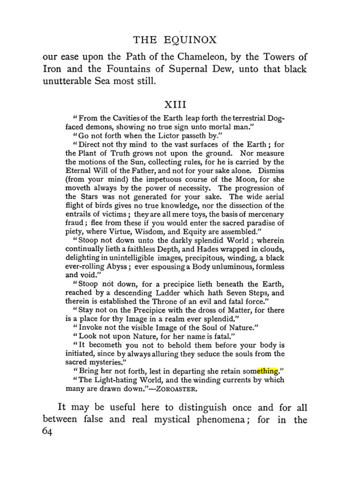Original scan of The Equinox (Volume I, Number I), PDF page 74