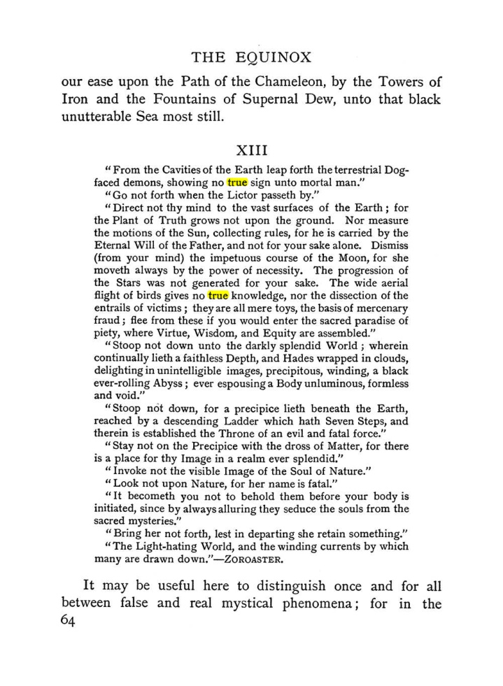 Original scan of The Equinox (Volume I, Number I), PDF page 74