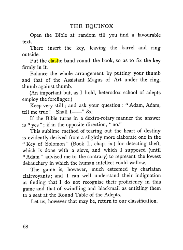 Original scan of The Equinox (Volume I, Number I), PDF page 78