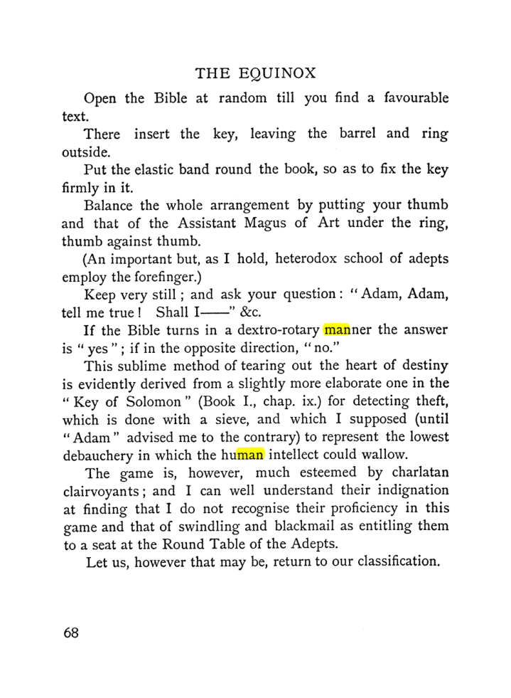 Original scan of The Equinox (Volume I, Number I), PDF page 78