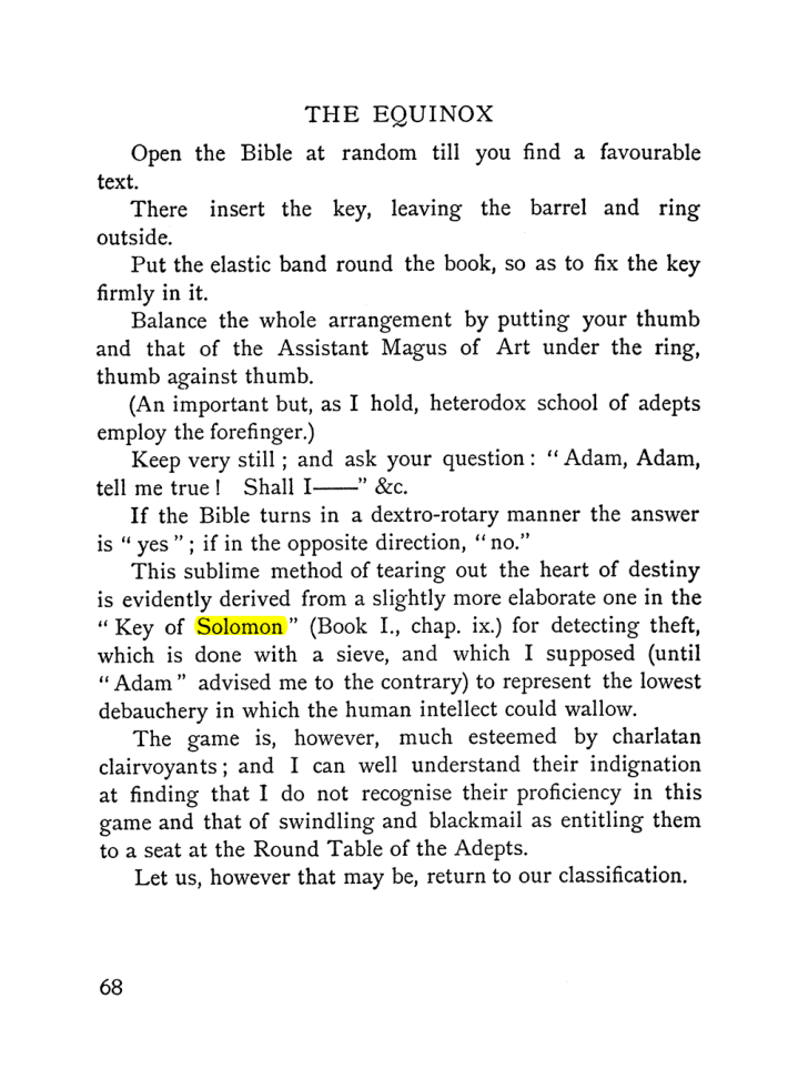 Original scan of The Equinox (Volume I, Number I), PDF page 78