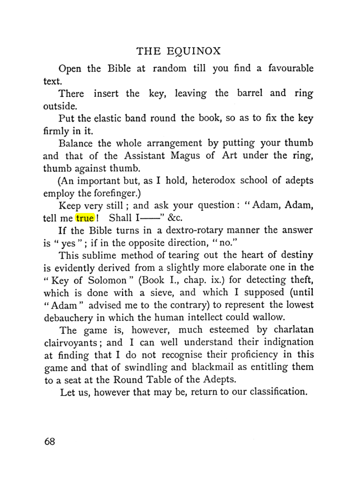 Original scan of The Equinox (Volume I, Number I), PDF page 78