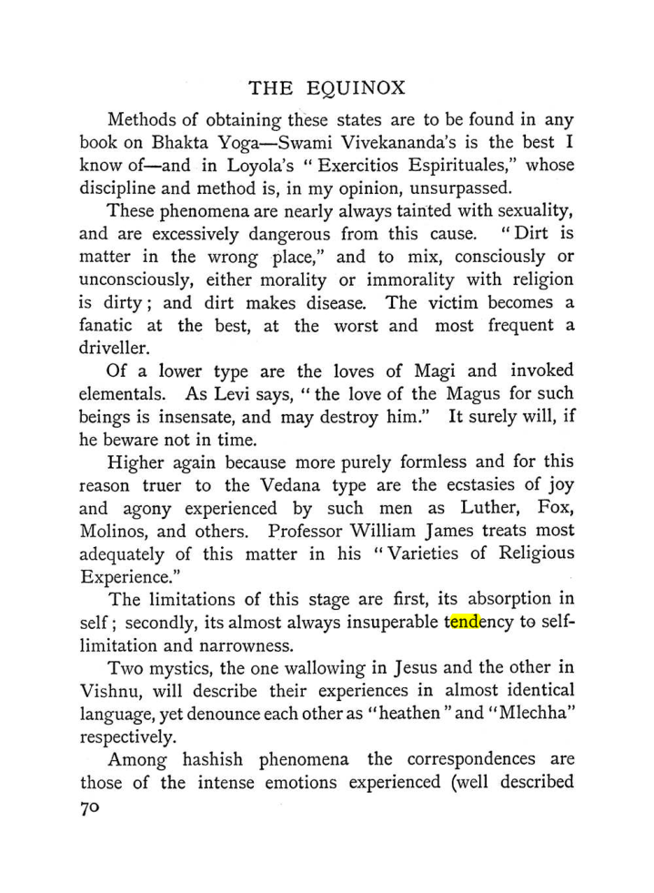Original scan of The Equinox (Volume I, Number I), PDF page 80