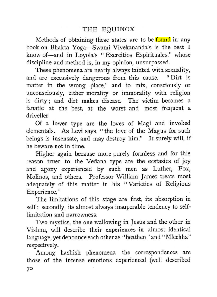 Original scan of The Equinox (Volume I, Number I), PDF page 80