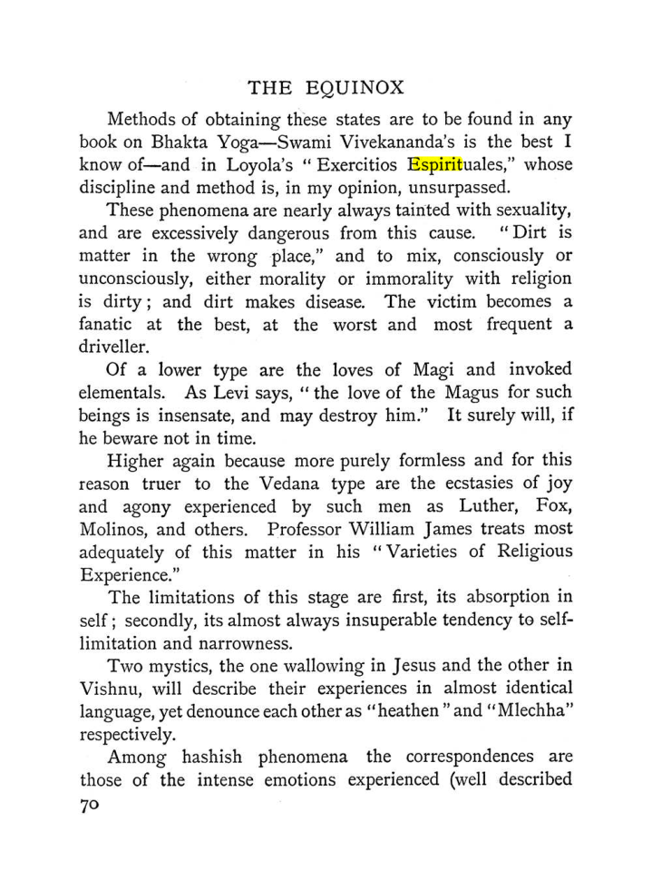 Original scan of The Equinox (Volume I, Number I), PDF page 80