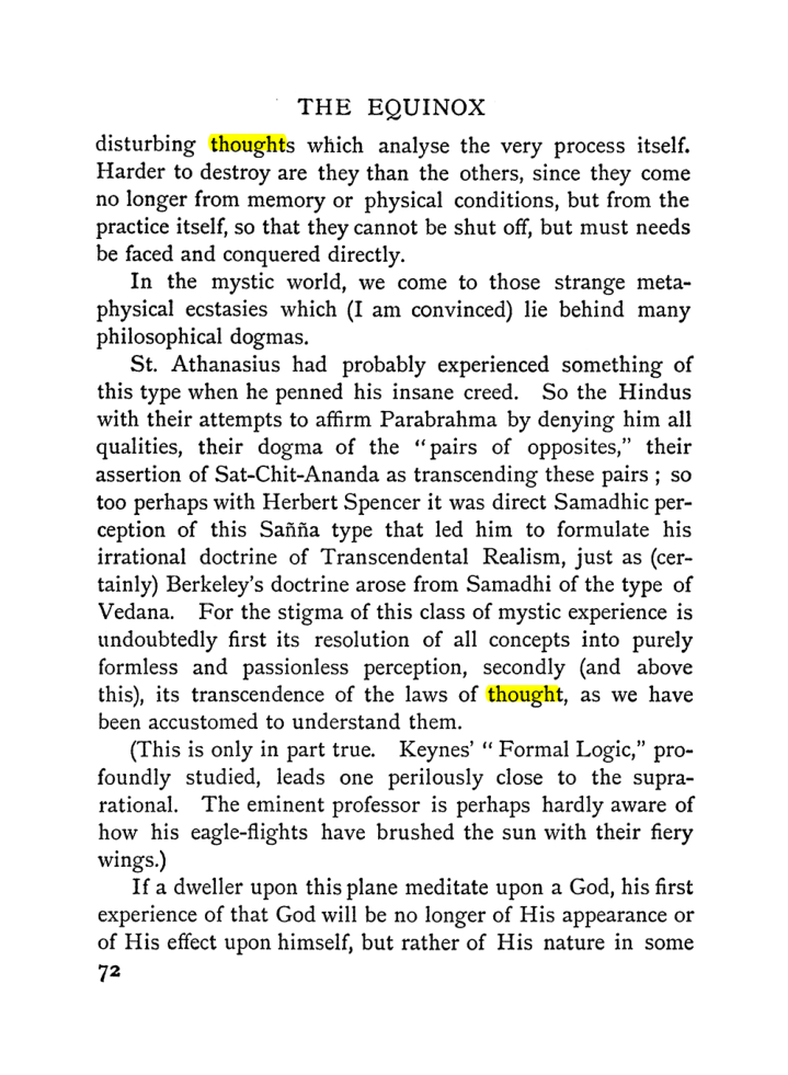 Original scan of The Equinox (Volume I, Number I), PDF page 82