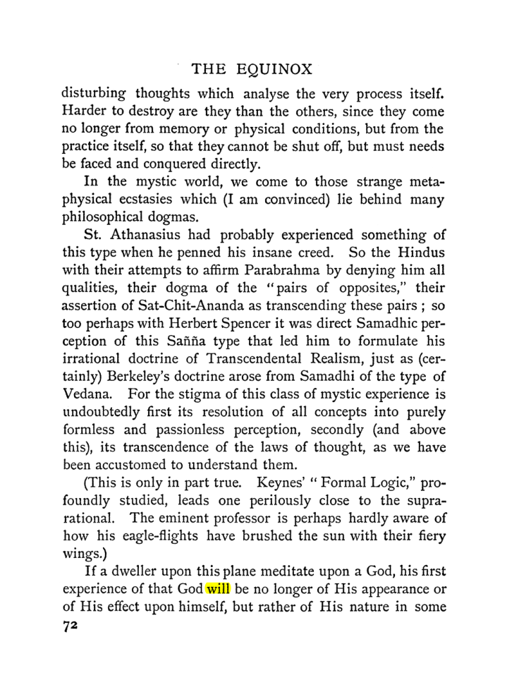 Original scan of The Equinox (Volume I, Number I), PDF page 82