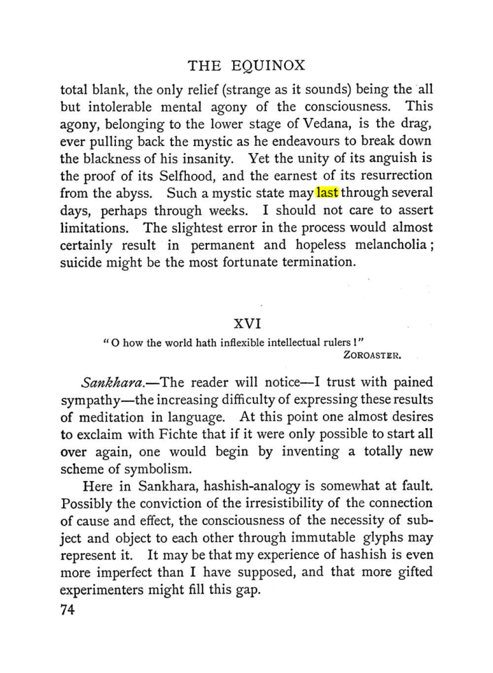Original scan of The Equinox (Volume I, Number I), PDF page 84