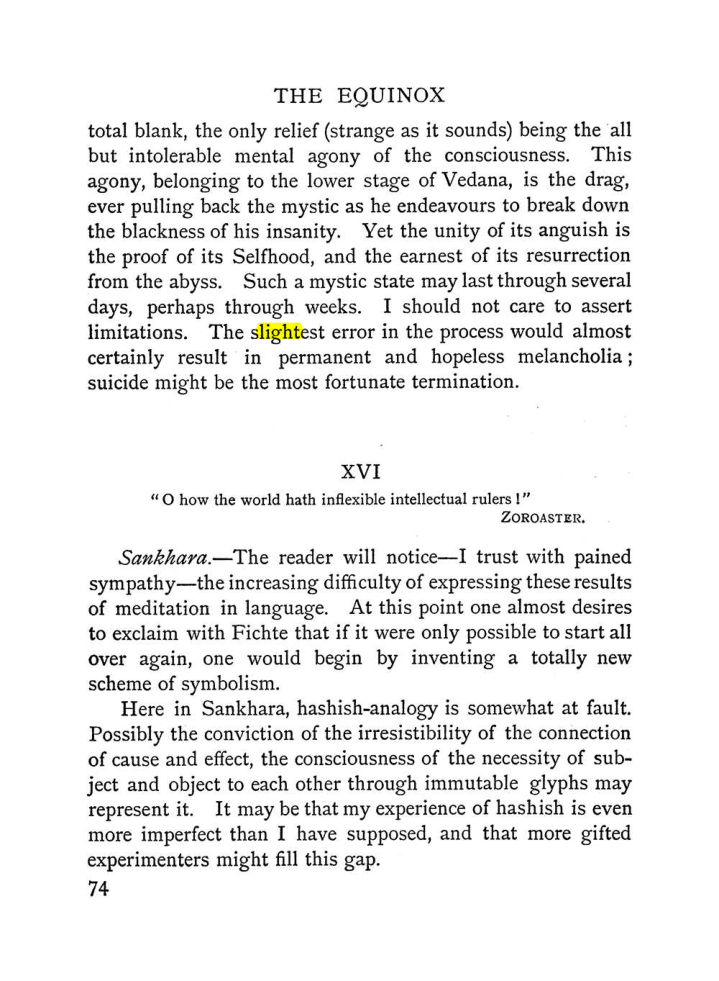 Original scan of The Equinox (Volume I, Number I), PDF page 84