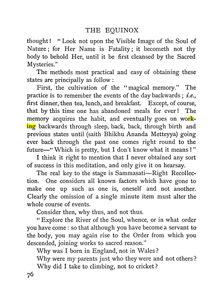 Original scan of The Equinox (Volume I, Number I), PDF page 86