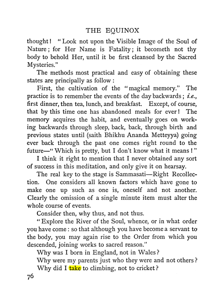 Original scan of The Equinox (Volume I, Number I), PDF page 86