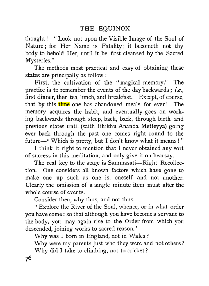 Original scan of The Equinox (Volume I, Number I), PDF page 86