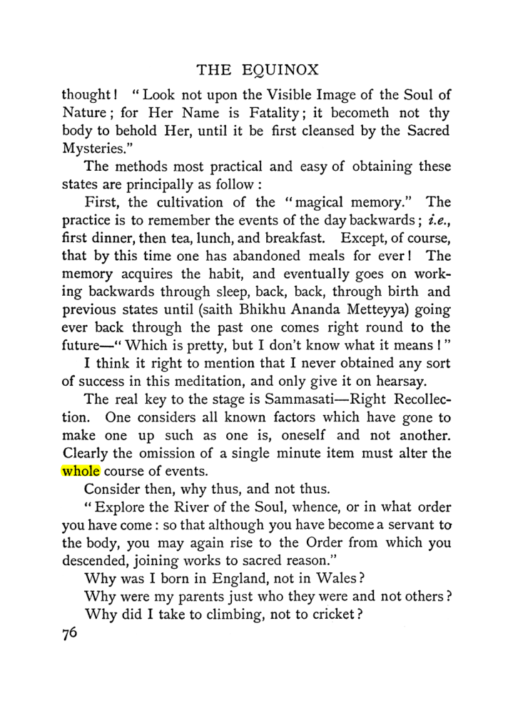 Original scan of The Equinox (Volume I, Number I), PDF page 86