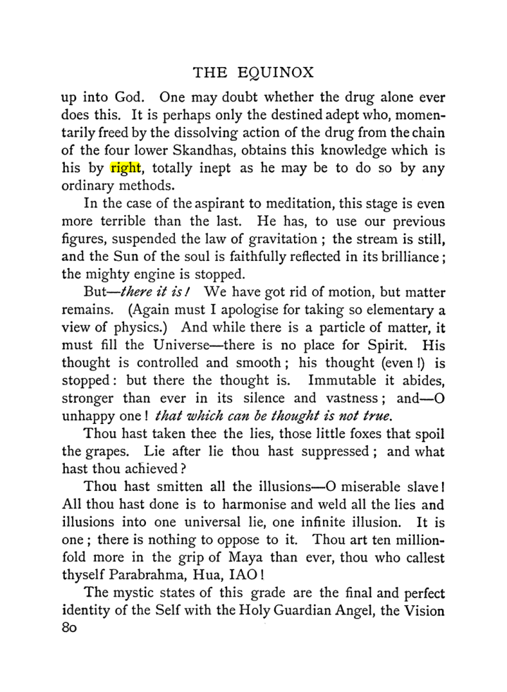 Original scan of The Equinox (Volume I, Number I), PDF page 90