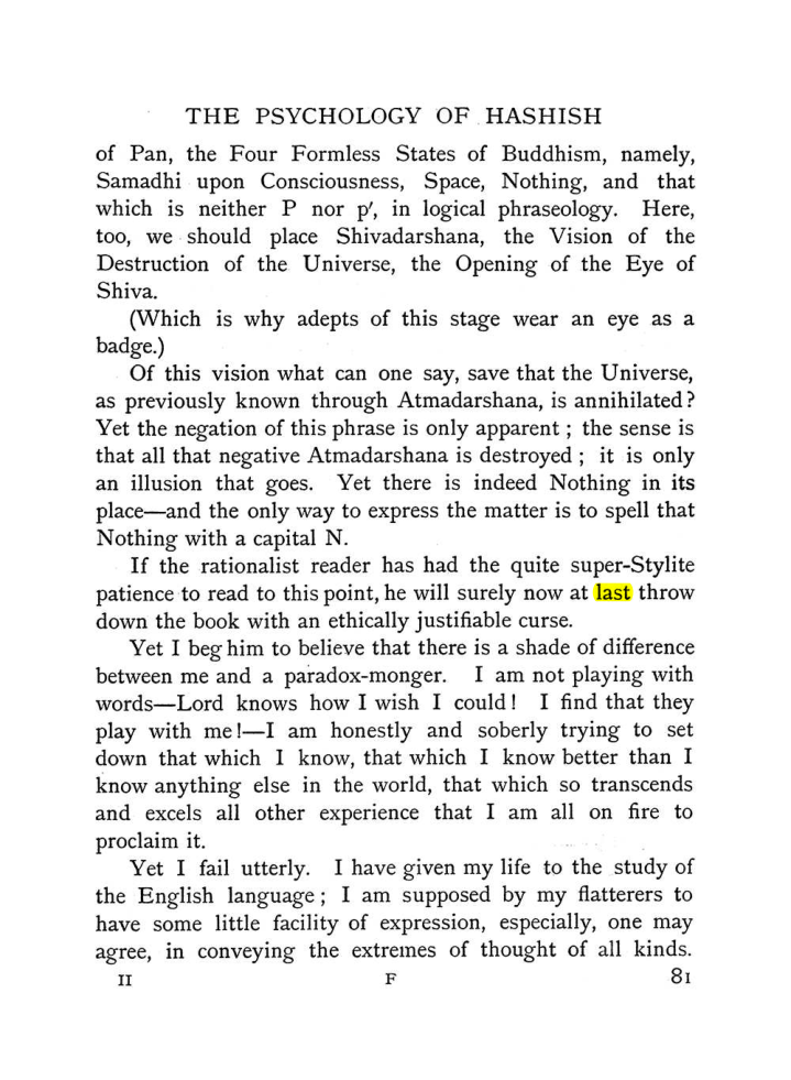 Original scan of The Equinox (Volume I, Number I), PDF page 91