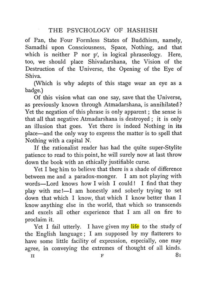 Original scan of The Equinox (Volume I, Number I), PDF page 91
