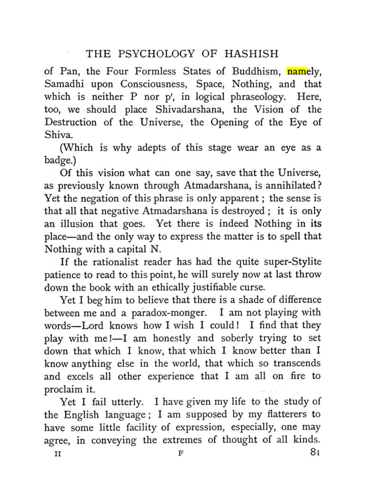 Original scan of The Equinox (Volume I, Number I), PDF page 91