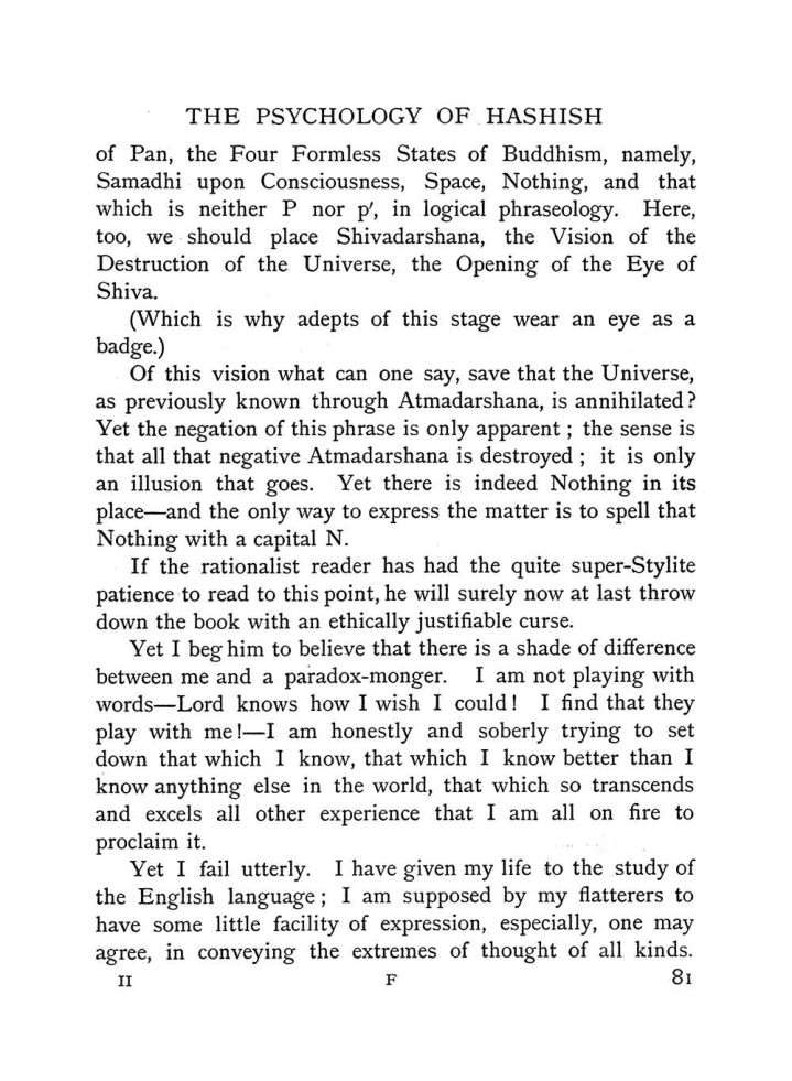 Original scan of The Equinox (Volume I, Number I), PDF page 91