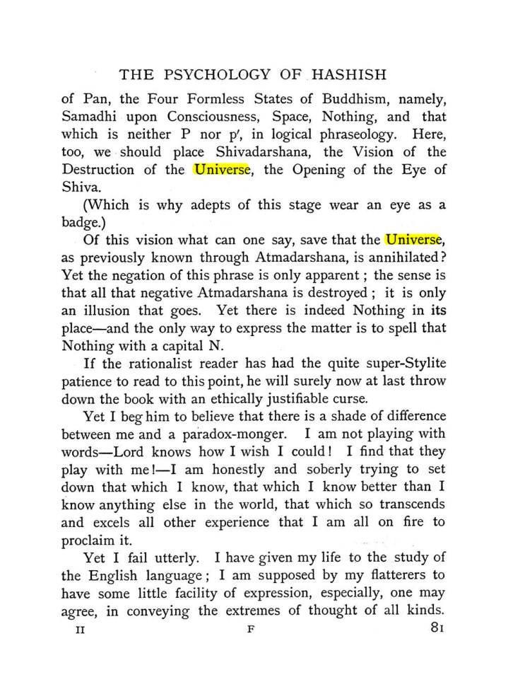 Original scan of The Equinox (Volume I, Number I), PDF page 91