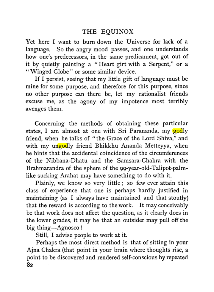 Original scan of The Equinox (Volume I, Number I), PDF page 92