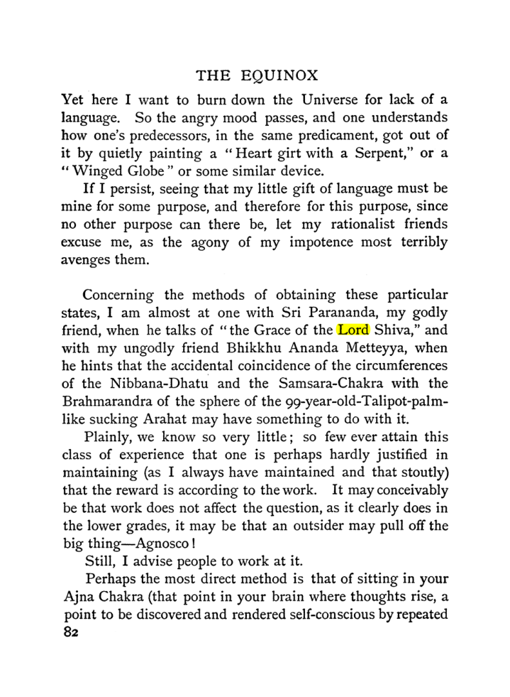 Original scan of The Equinox (Volume I, Number I), PDF page 92