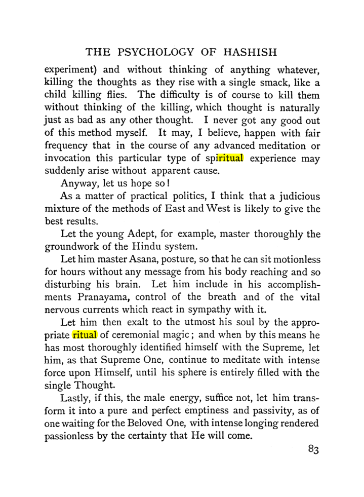 Original scan of The Equinox (Volume I, Number I), PDF page 93