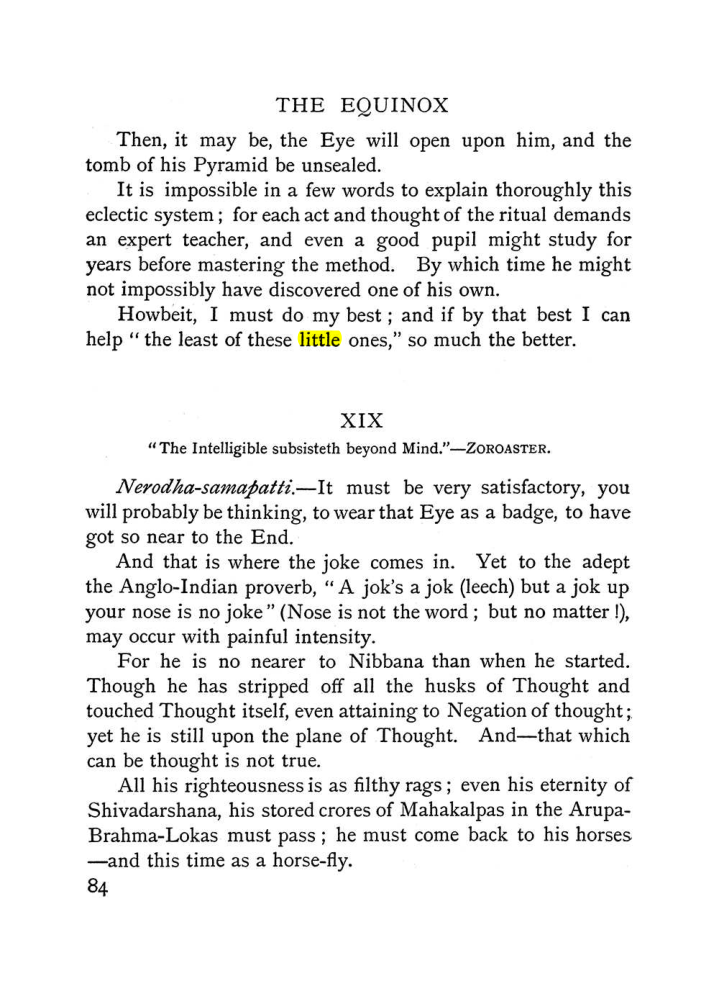 Original scan of The Equinox (Volume I, Number I), PDF page 94