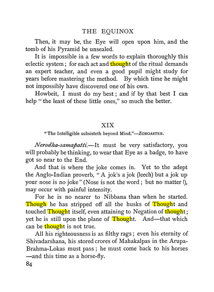 Original scan of The Equinox (Volume I, Number I), PDF page 94