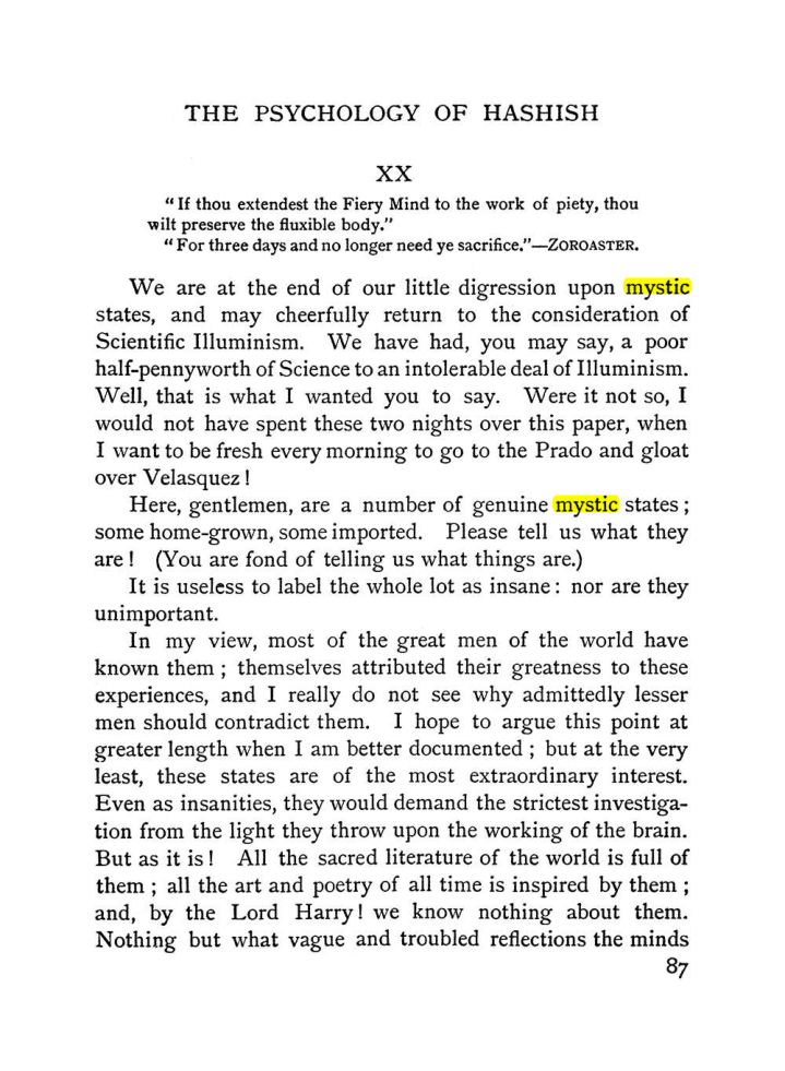 Original scan of The Equinox (Volume I, Number I), PDF page 97