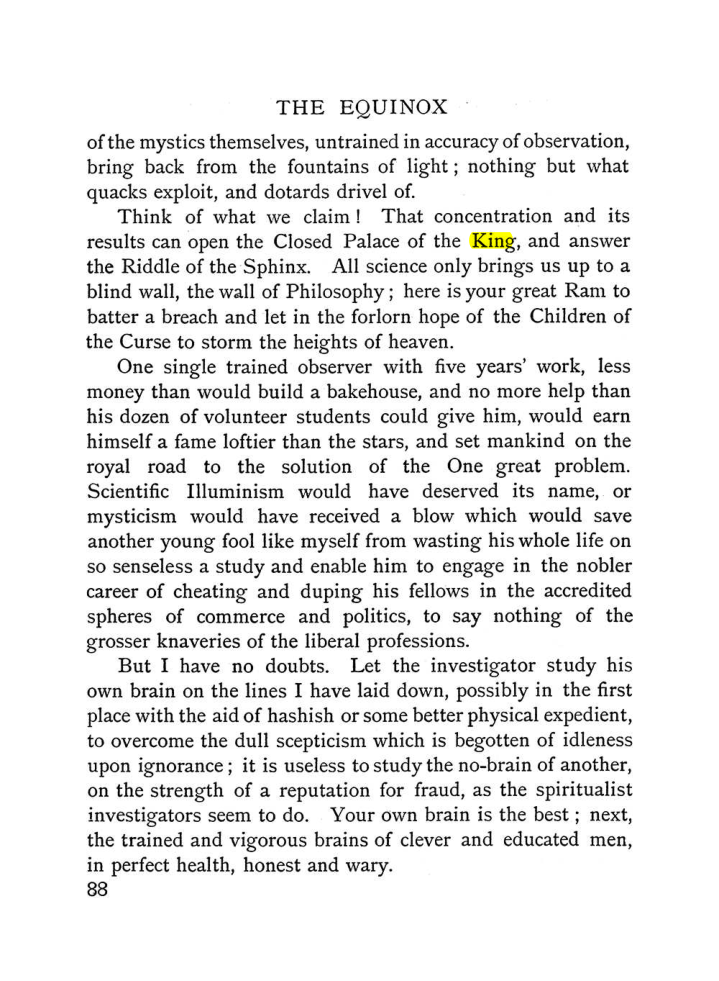 Original scan of The Equinox (Volume I, Number I), PDF page 98