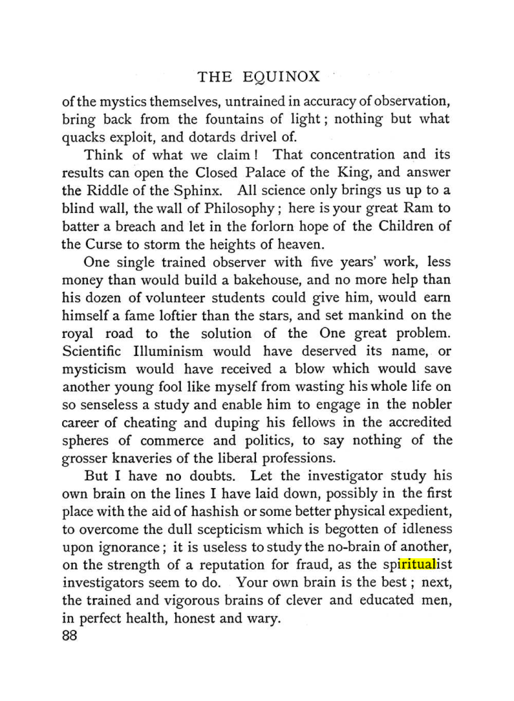 Original scan of The Equinox (Volume I, Number I), PDF page 98
