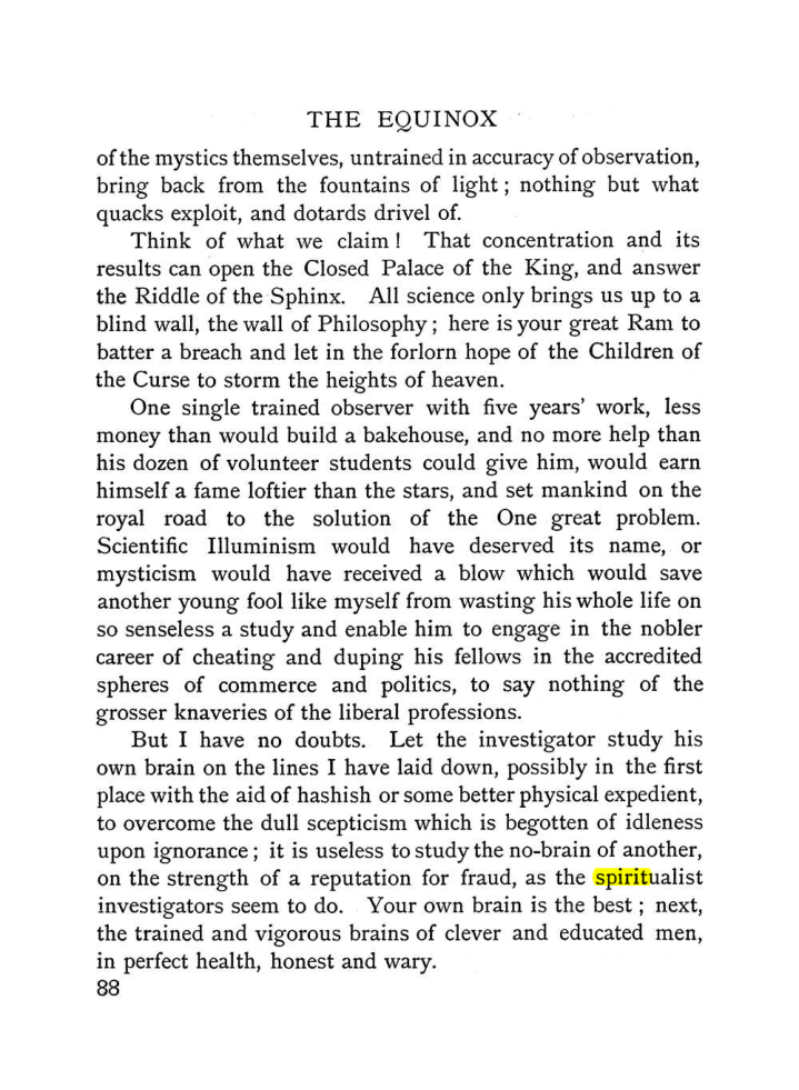 Original scan of The Equinox (Volume I, Number I), PDF page 98