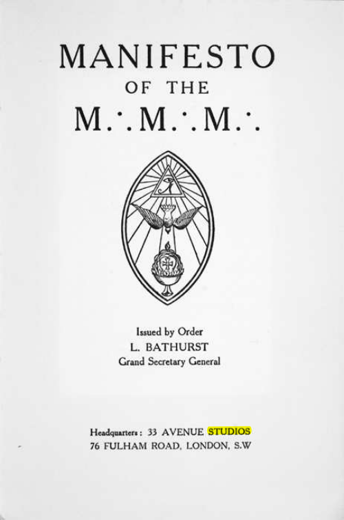 Original scan of Manifesto of the M.M.M., PDF page 4
