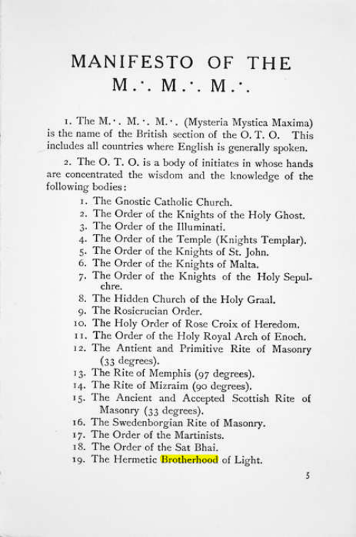 Original scan of Manifesto of the M.M.M., PDF page 6