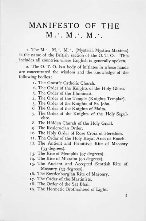 Original scan of Manifesto of the M.M.M., PDF page 6