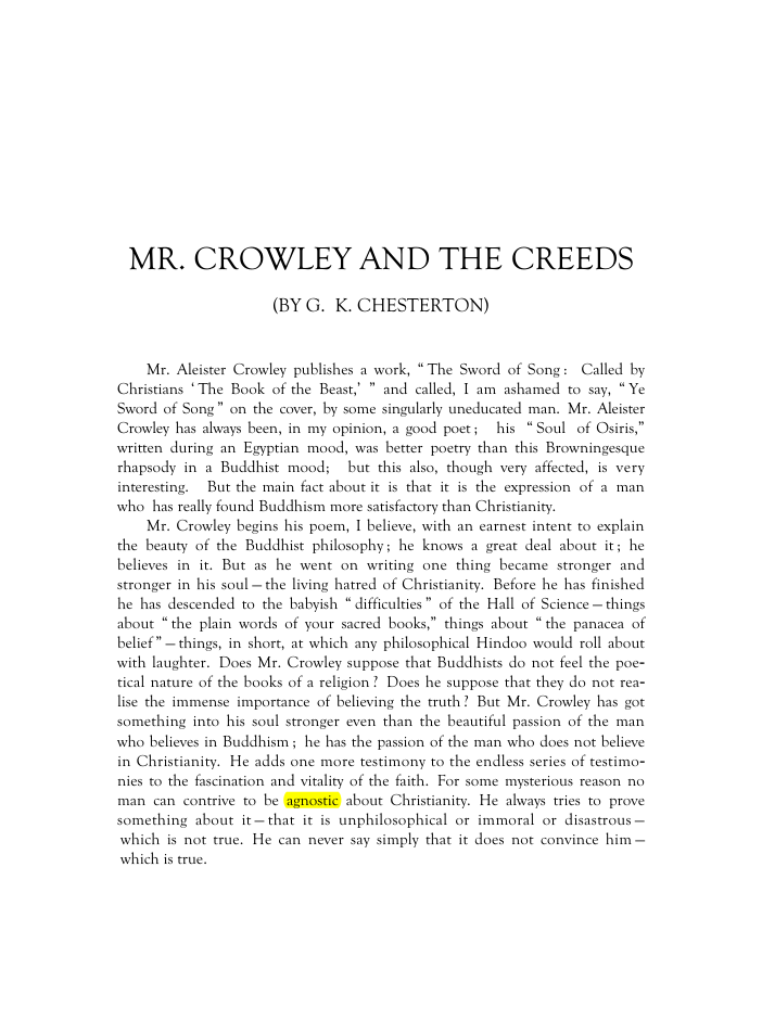Original scan of Mr. Crowley and The Creeds, PDF page 2